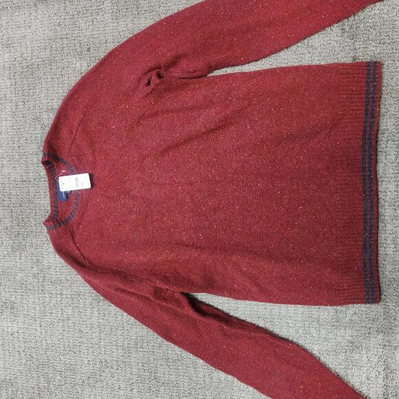 Brooks Brothers Other - Brooks Brothers Sweater Red Long Sleeve Lambswool Men's Size Small NWT